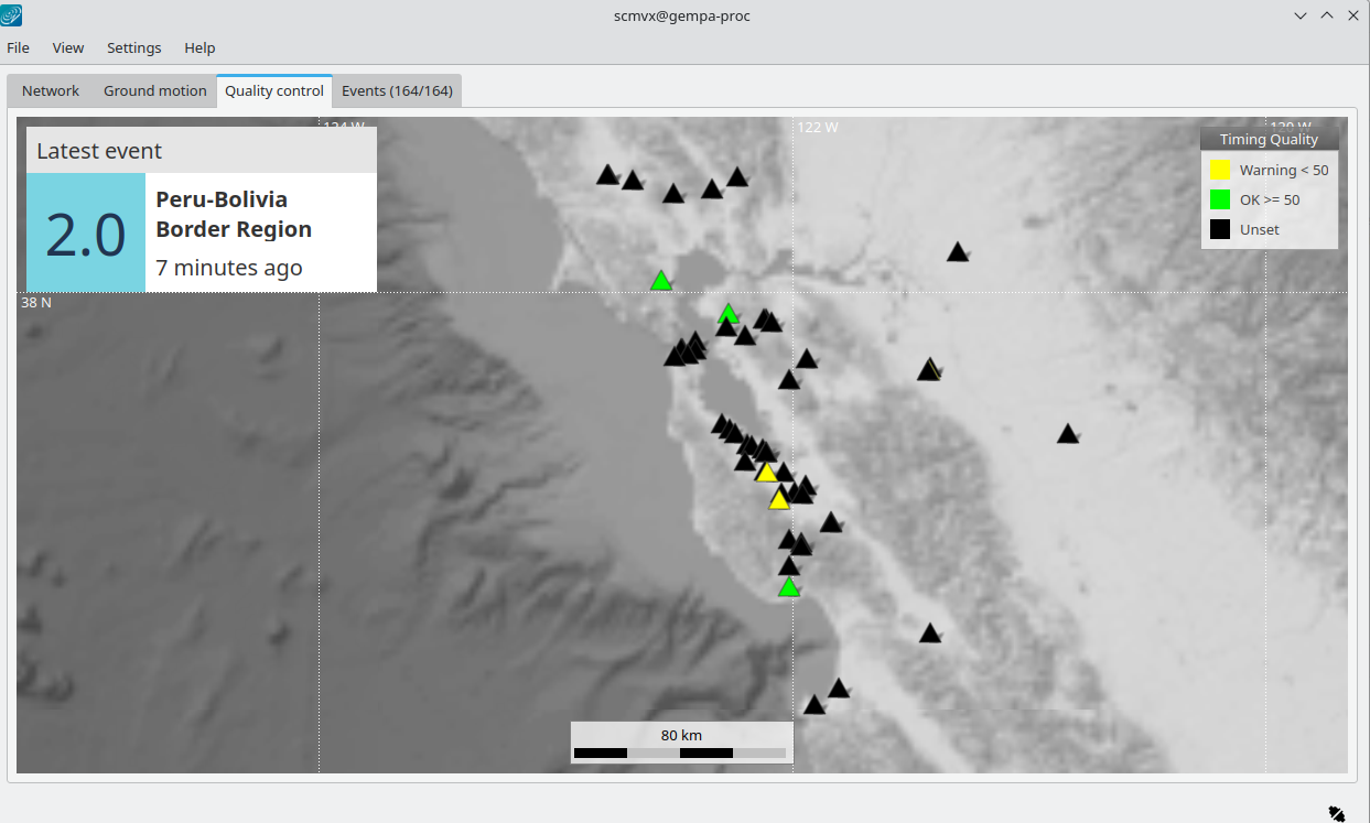 scmvx quality control tab